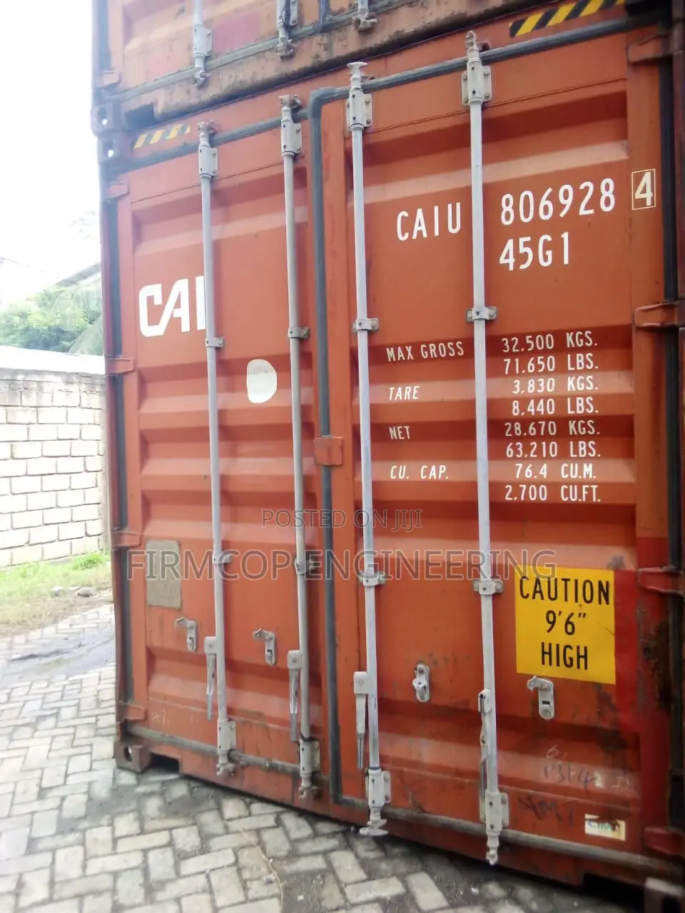 40ft Cargo Worthy Shipping Container