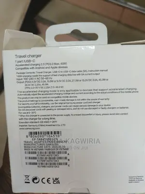 45w Samsung Charger