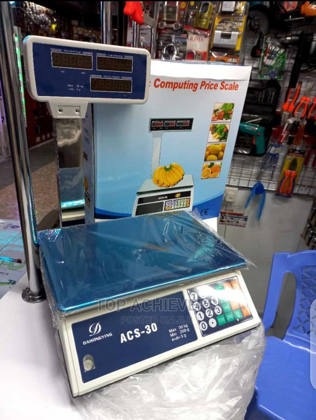 Digital Price Computing Scale 30kgs/Commercial Scale - main view