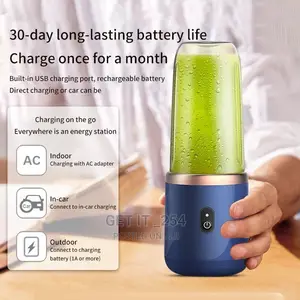 Blender on the Go Just Charge and Use It