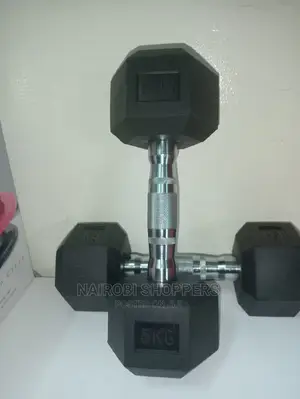 15kg Hexagon Dumbells 5kg 2pcs