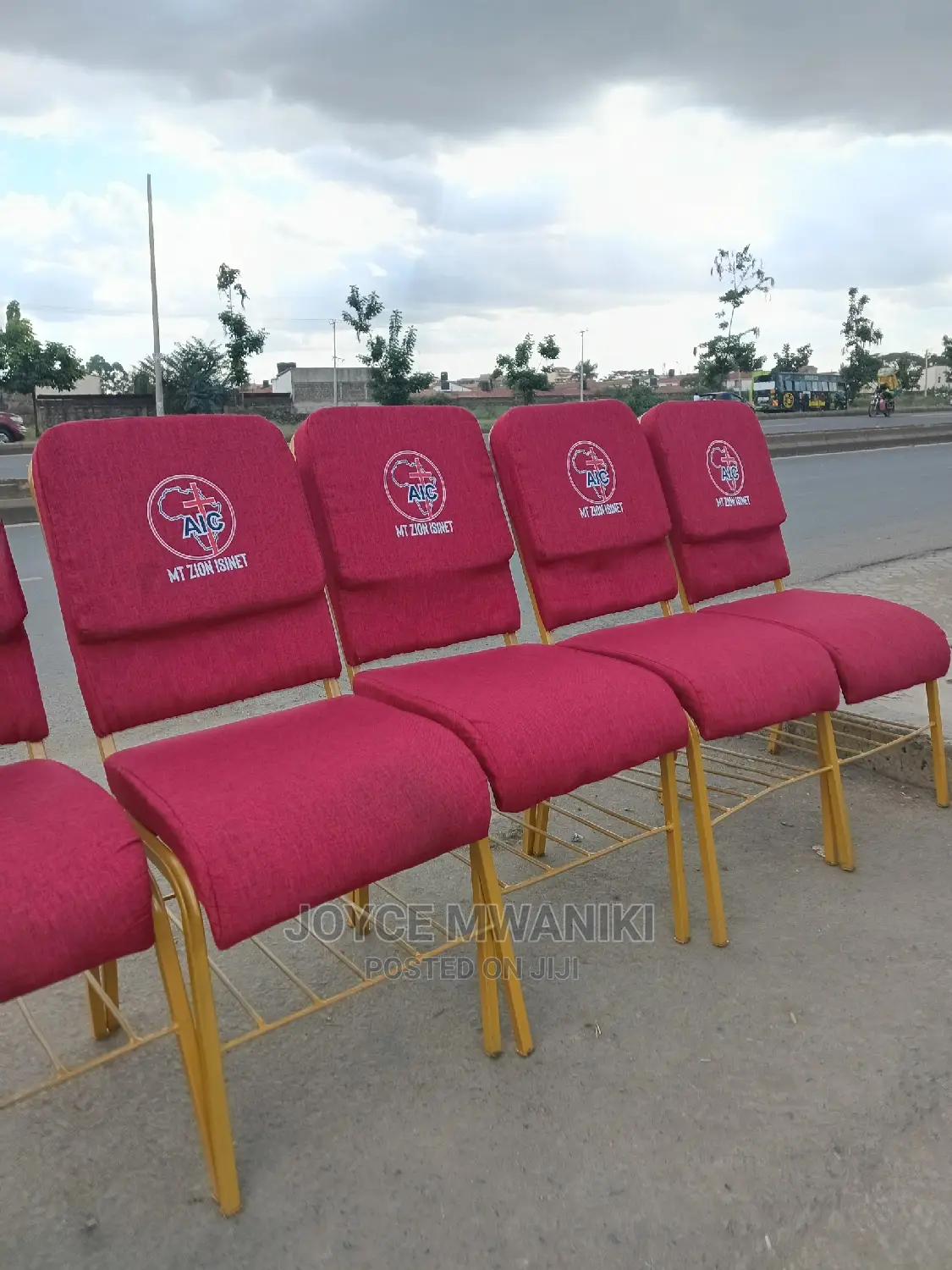 Church Chairs Unique Design With Logo