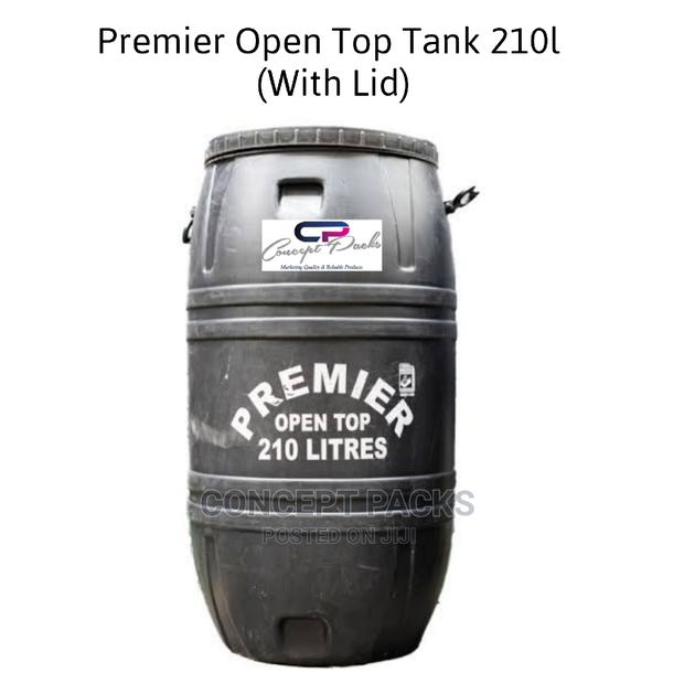 Premier Open Top Tank 210 Litres (With Lid) - main view