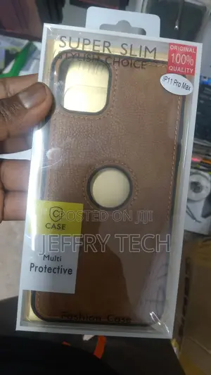 Back Cover for iPhone 11 Pro Max (Flexible|PU Leather, Silic
