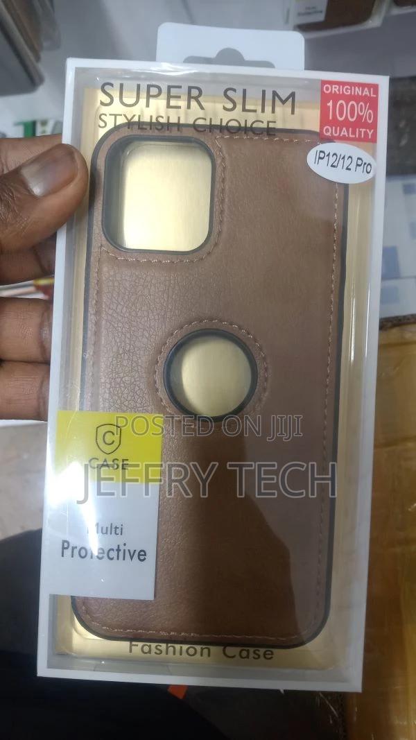 iPhone 12/12 Pro Back Cover | Flexible Pu Leather | Full Cam