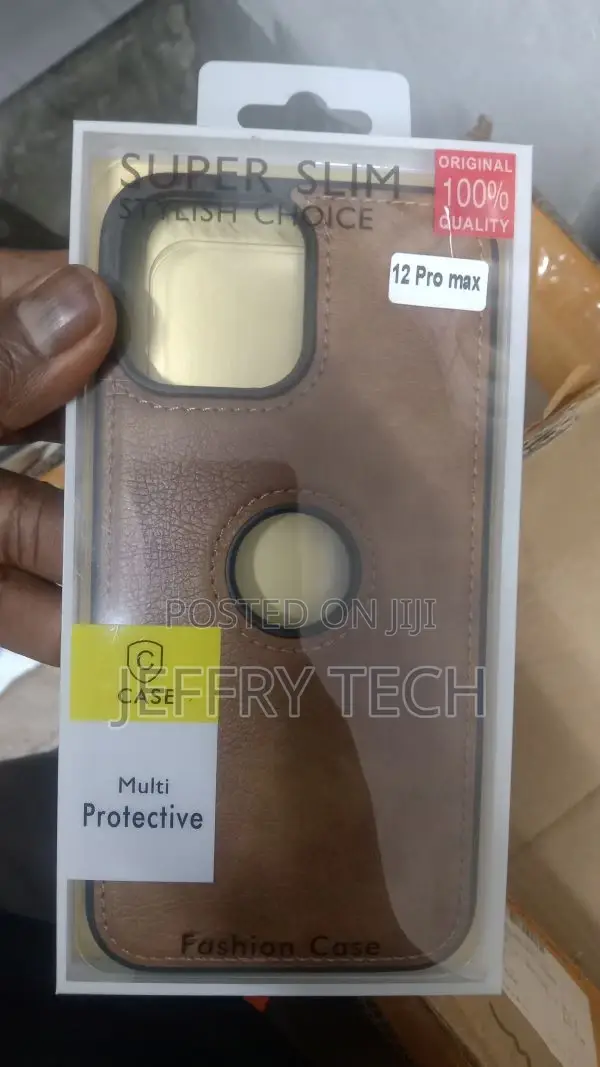 Back Cover Case for Apple iPhone 12 Pro Max With Logo View,