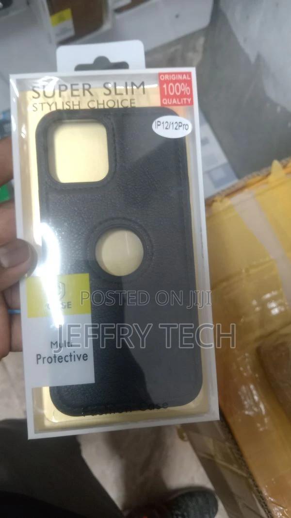 Leather Flexible Back Cover Case Designed for iPhone X/Xs (B - thumbnail 2