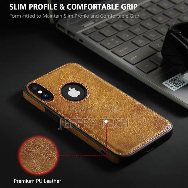 Super Soft-Touch | Bumper Case for iPhone X/Xs (Brown) - thumbnail 2