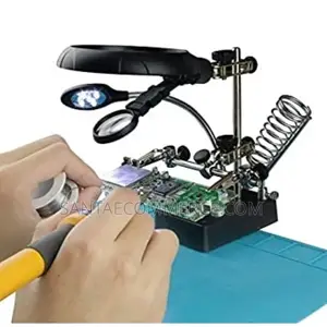 5led Clip Magnifier Ac/Dc Interchangeable