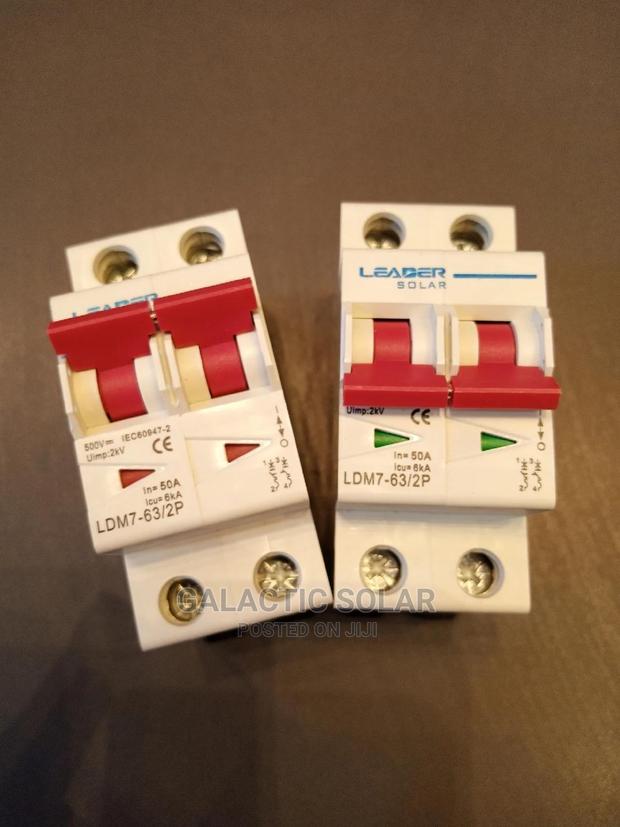 50A 500V DC MCB - main view