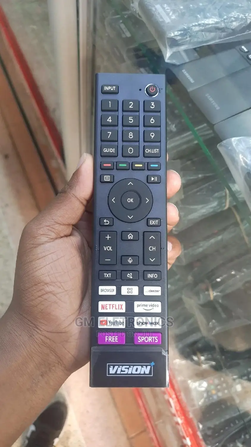 Vision+ Smart Android Replacement Remote. (New Version)