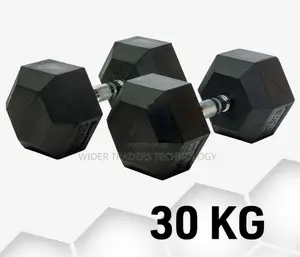 Hexagonal Dumbells 30kg Pair
