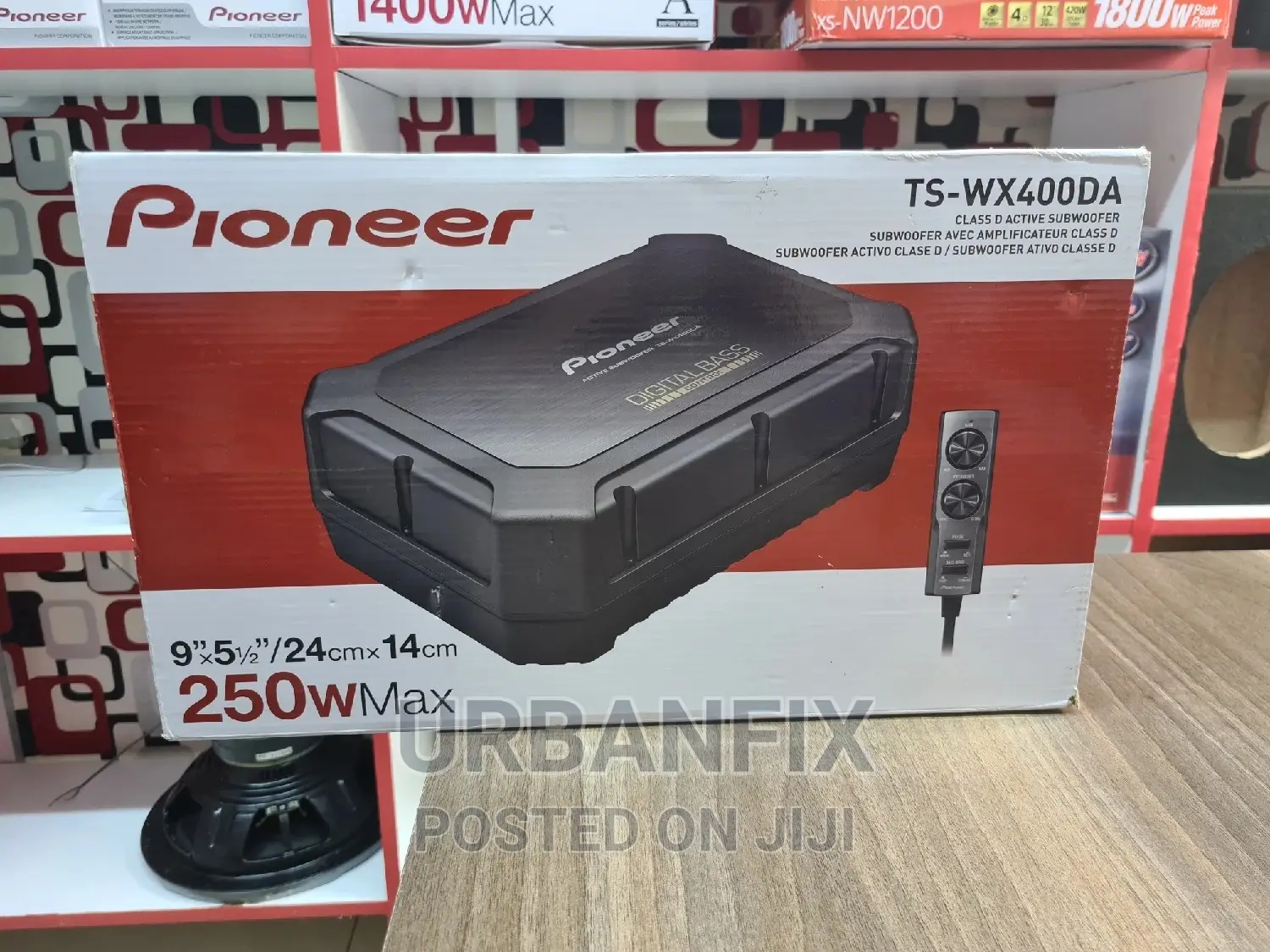 Pioneer TS-WX400DA 250 Watts Underseat Powered Subwoofer