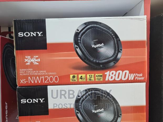 12 Inch Sony 1800 Watts Powerful Bass Subwoofer