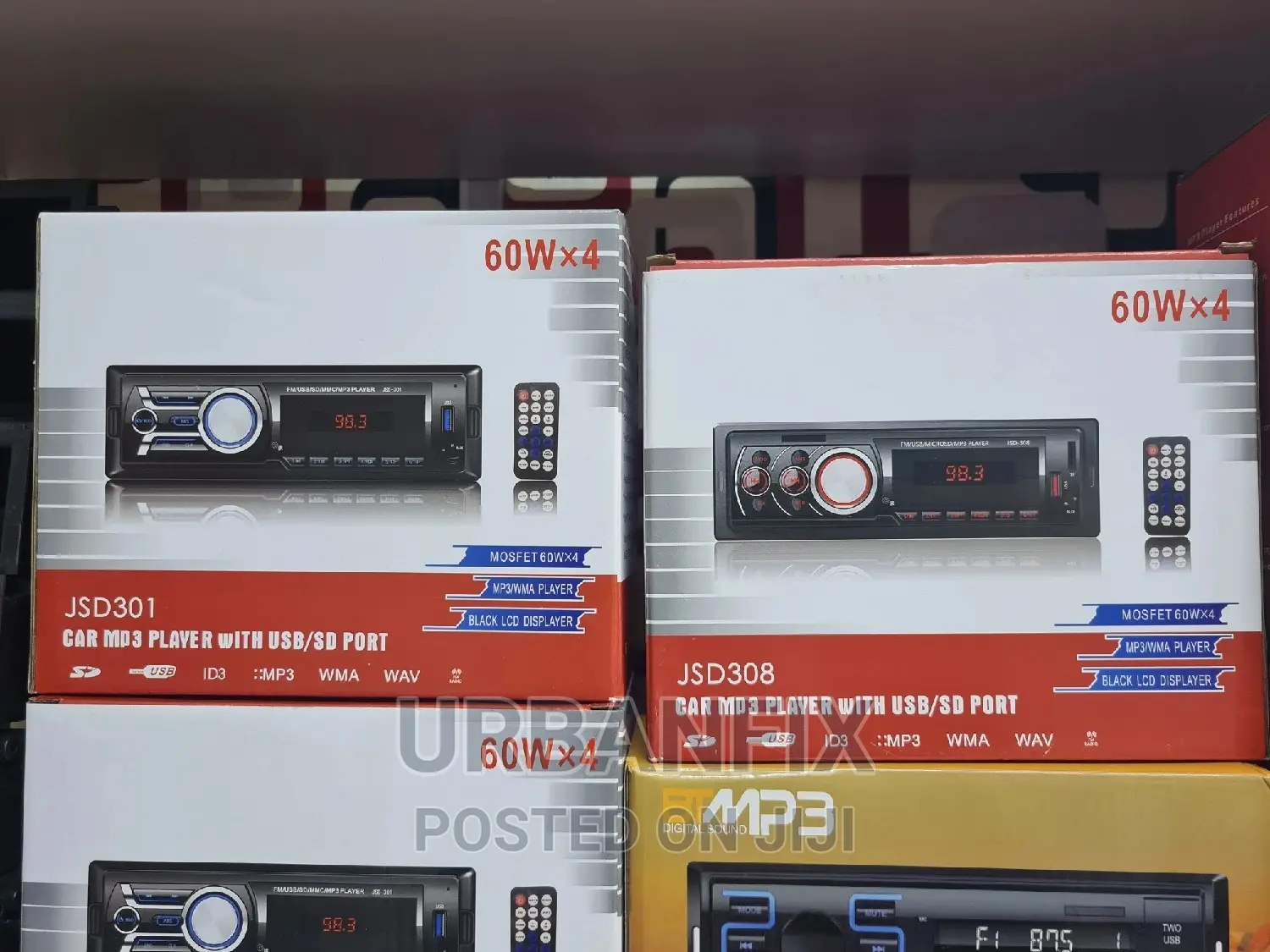 Bluetooth Car Radios With Usb, Aux, Fm Available