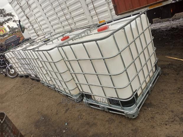 Steel Metal Cage Tank Litres. - main view