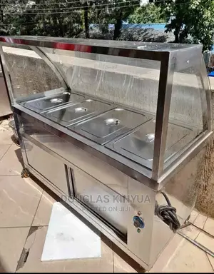 Food Warmer Display Countertop Stainless Steel.