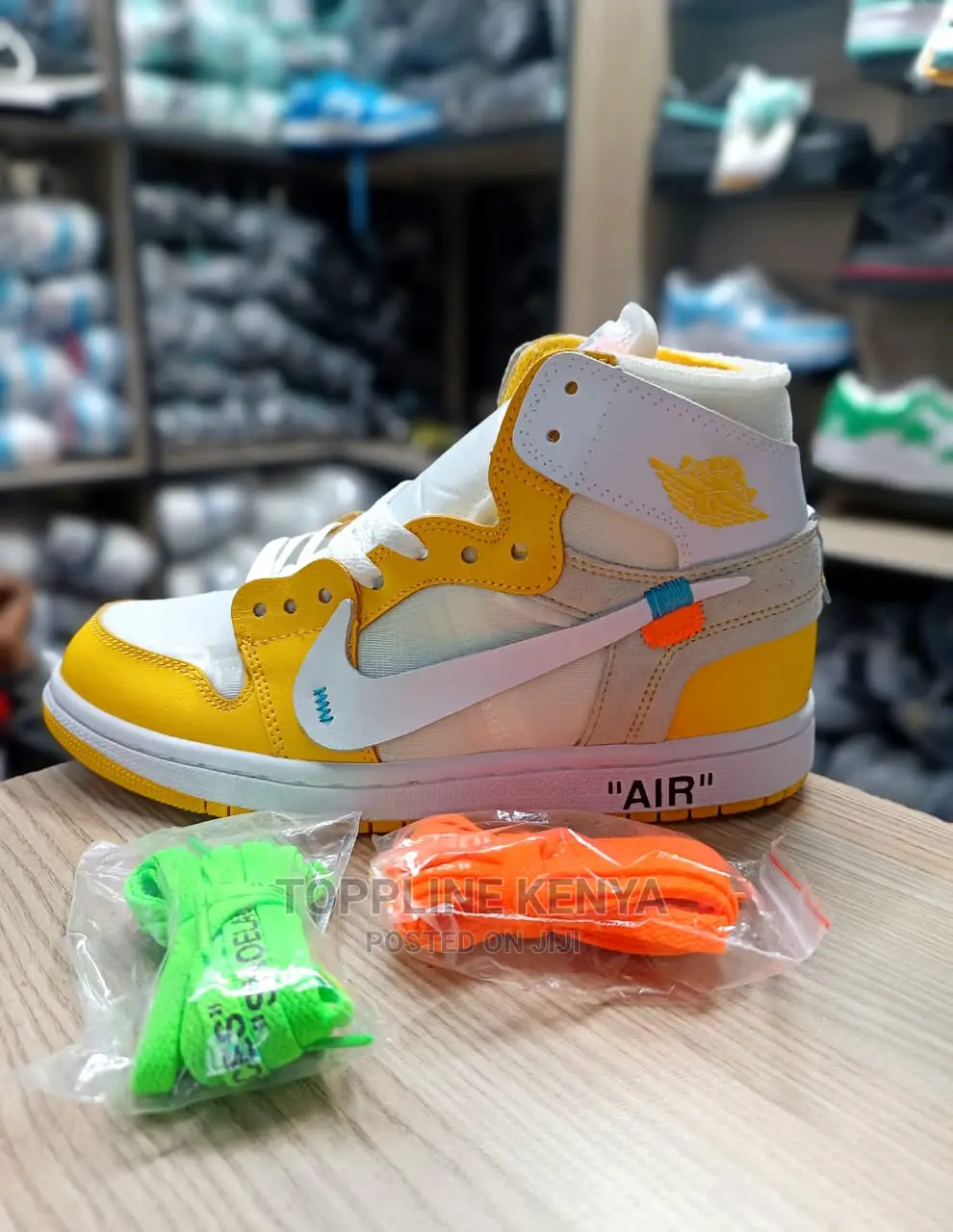 jordan 1 high off white yellow
