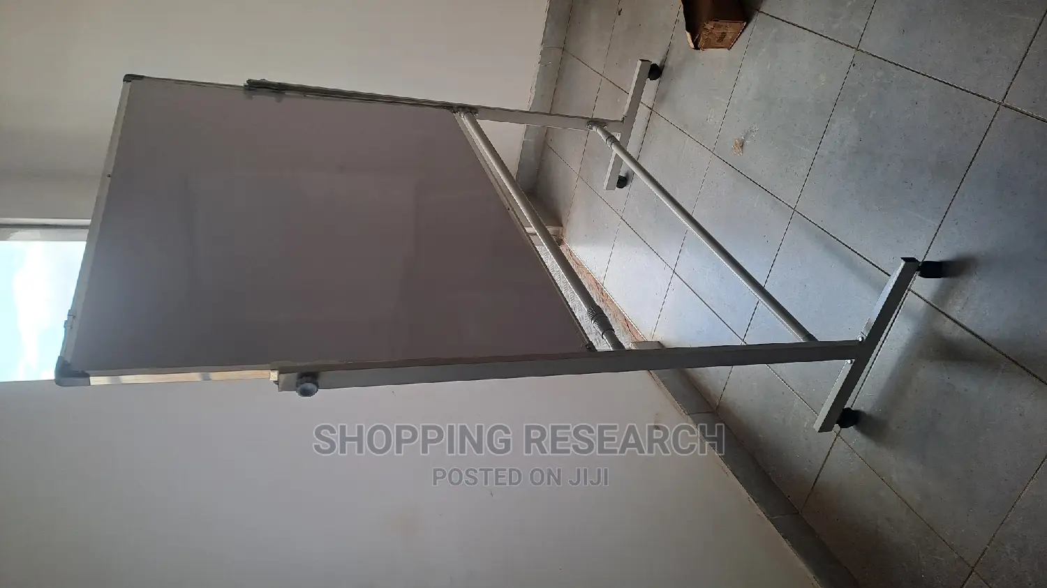 Portable Double-sided Whiteboard With Rollable Wheels