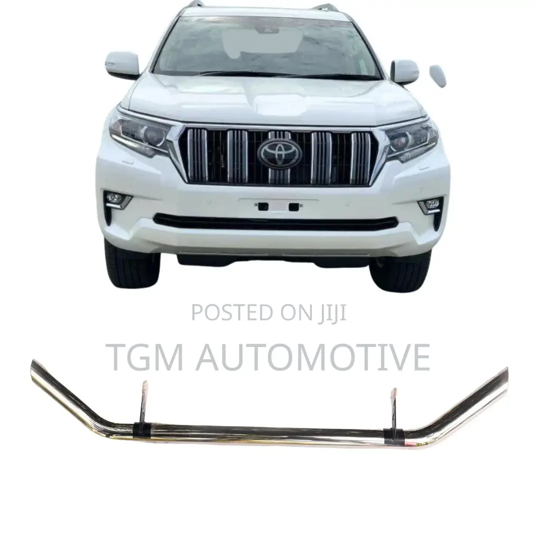 Front Single Bar Bumper Protector Guard Prado 150