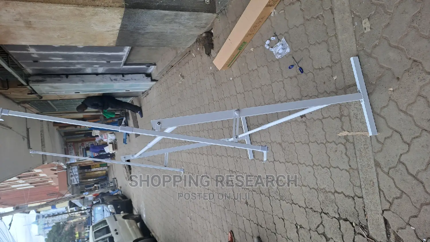 Whiteboard 8x4fts Aluminium Stand With Rollable Wheels