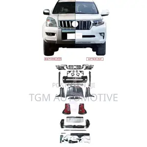 Facelift Body Kit for Prado 120 to Prado 150 2022 Style