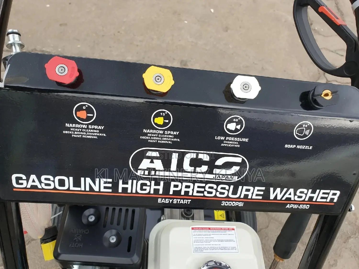 Gasoline High Pressure Carwash Machine- Aico Brand