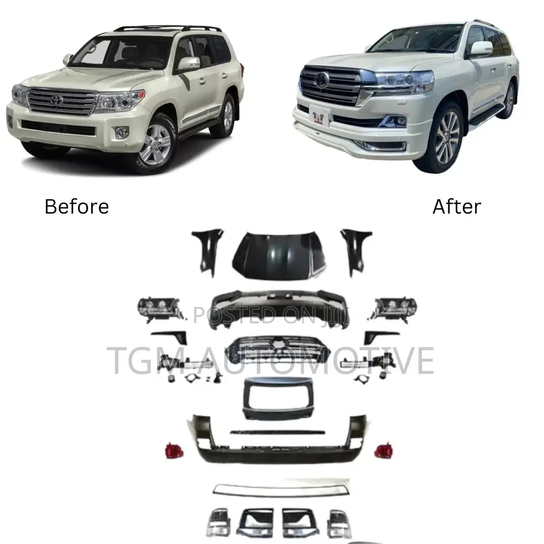 Facelift Body Kit for Land Cruiser V8 to 2017 Style