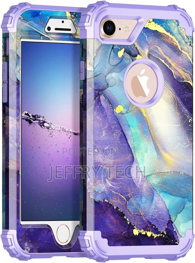 iPhone 8 Case,iPhone 7 Case,3 Layer Protector+Soft Silicone - main view