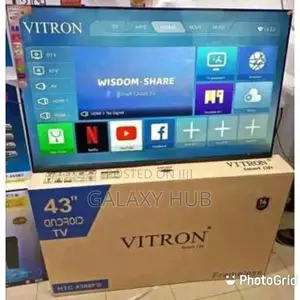Vitron 43inches Television Smart Android Tv