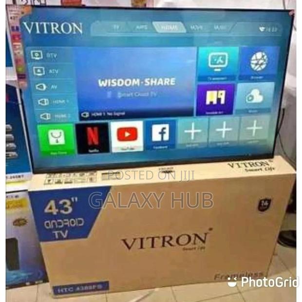 Vitron 43inches Television Smart Android Tv - thumbnail 2