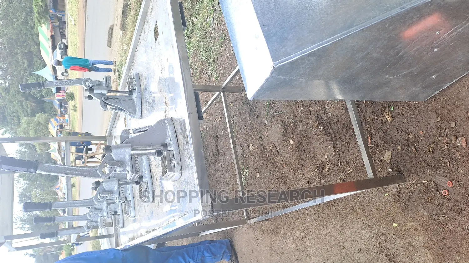 Potato Chips Cutter/Chipper Work-Station Stainless Steel