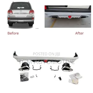 Rear Bumper Lip Land Cruiser V8 2008 - 2015