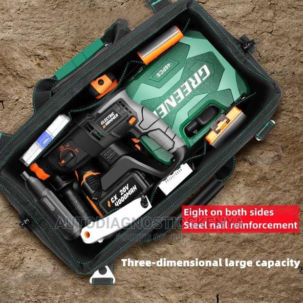 Heavy Duty Tool Bag Waterproof Toolbag Open Mouth