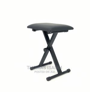 Piano Bench Padded Adjustable Folding X Piano Bench - thumbnail 2