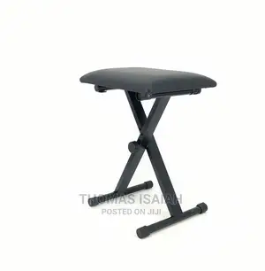 Piano Bench Padded Adjustable Folding X Piano Bench