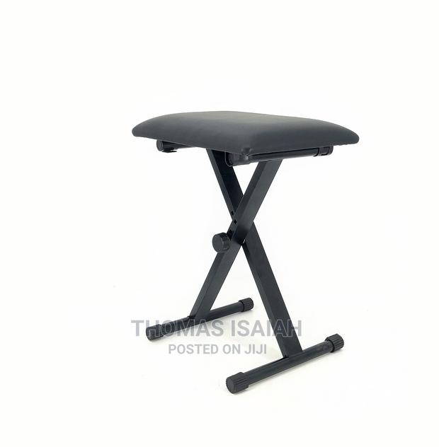Piano Bench Padded Adjustable Folding X Piano Bench - main view