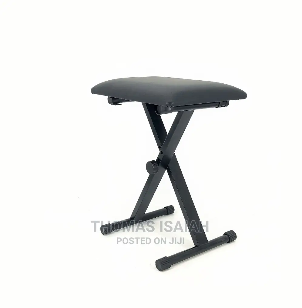 Piano Bench Padded Adjustable Folding X Piano Bench