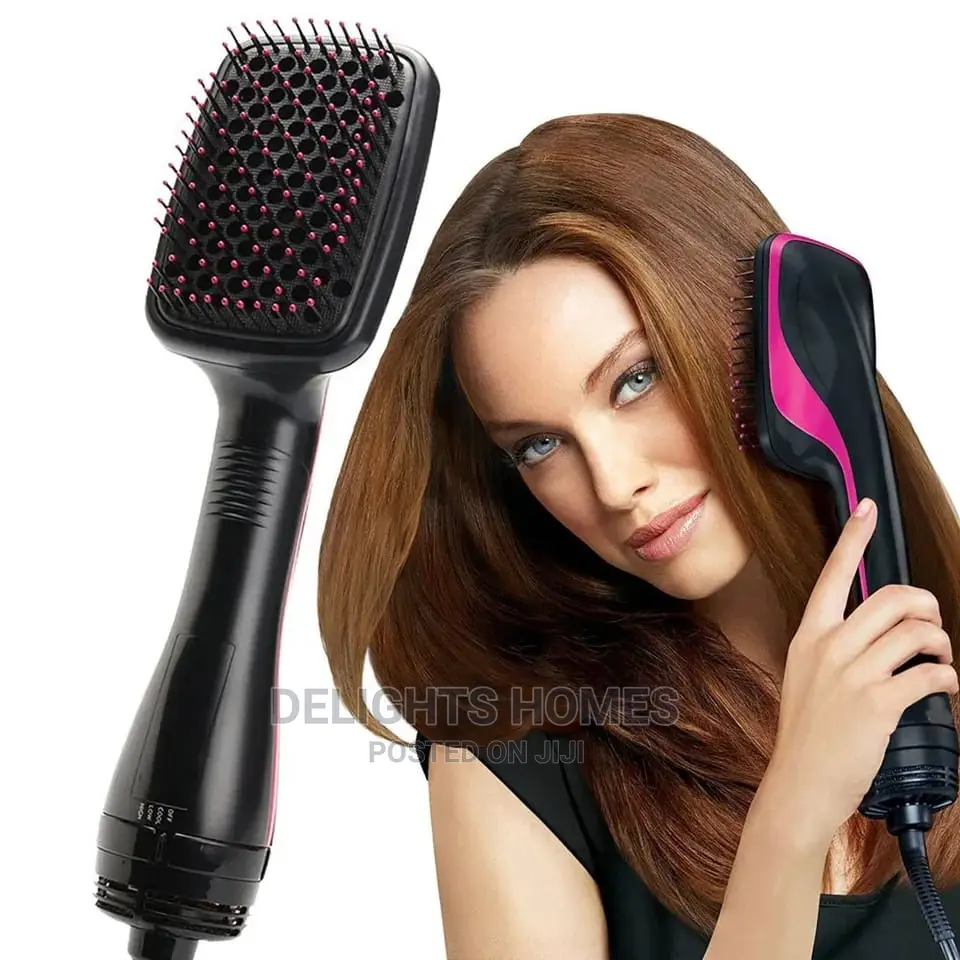 *3-in-1 Hair Straightener Brush
