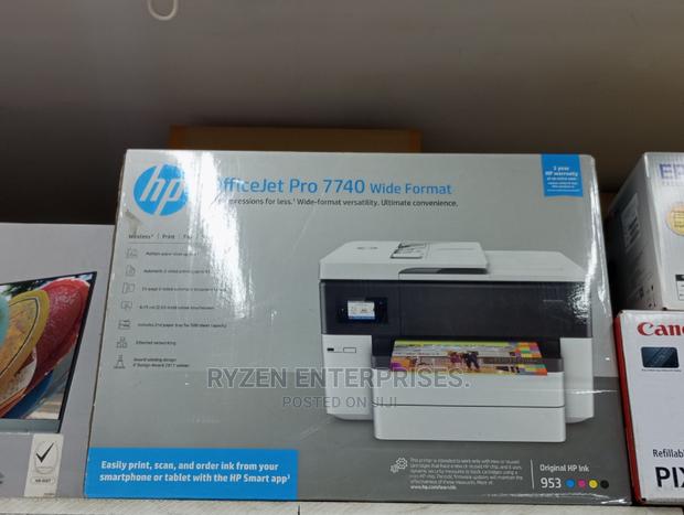A3 7740 Hp Officejet/ Hp 7740 Officejet A3 Printer - main view