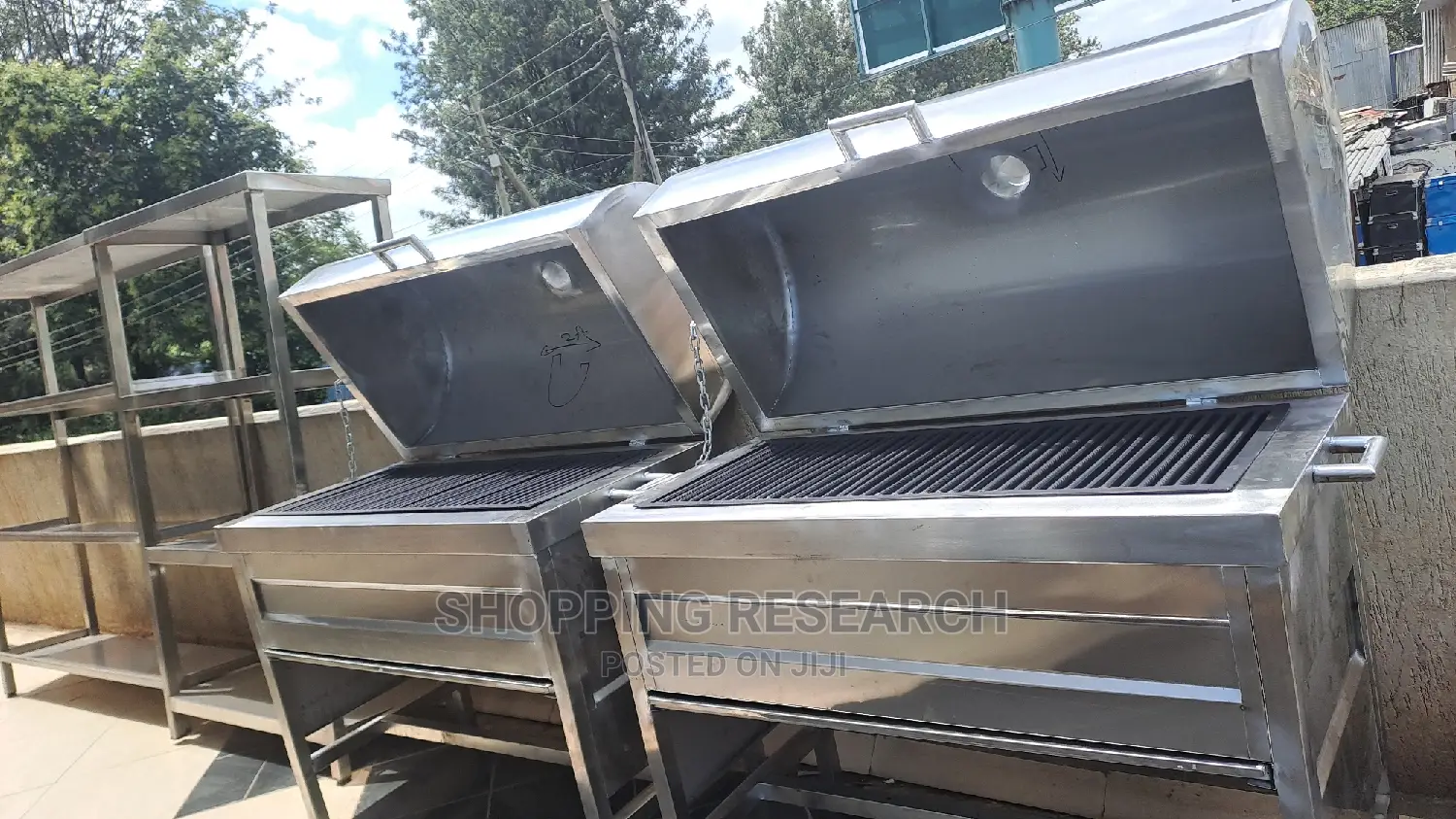 Stainless Steel Barbecue Grill Jiko
