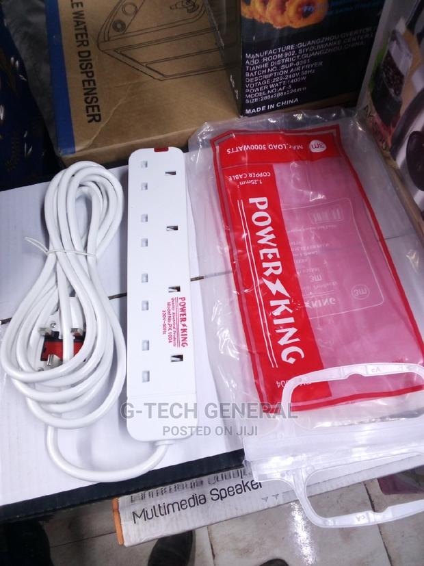 Power King 4-Way Extension Cable With 3m Cable - main view