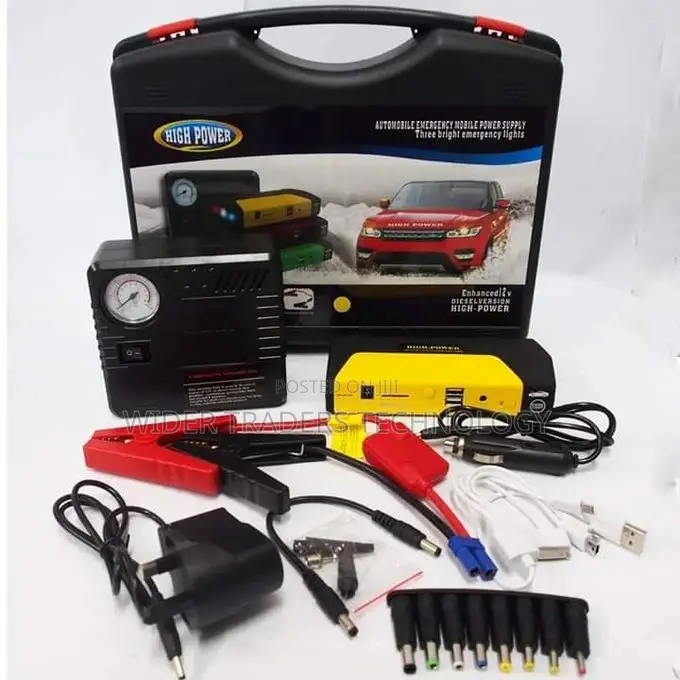 Portable Car Jump Starter Kit