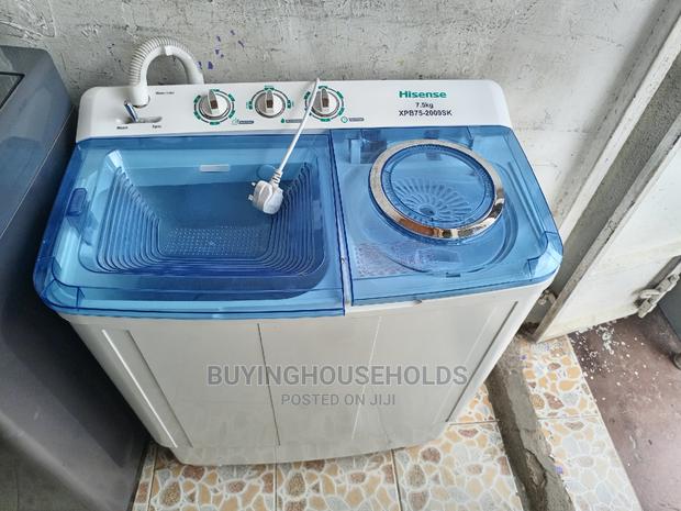 Hisense 7.5kg Washing Machine Used - main view