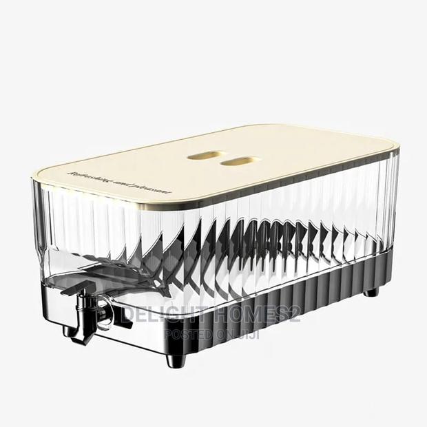 Glass Beverage Dispenser With Clamp Lid - thumbnail 2