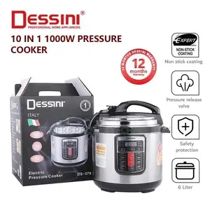 Electric 6 Litre Dessini Pressure Cooker