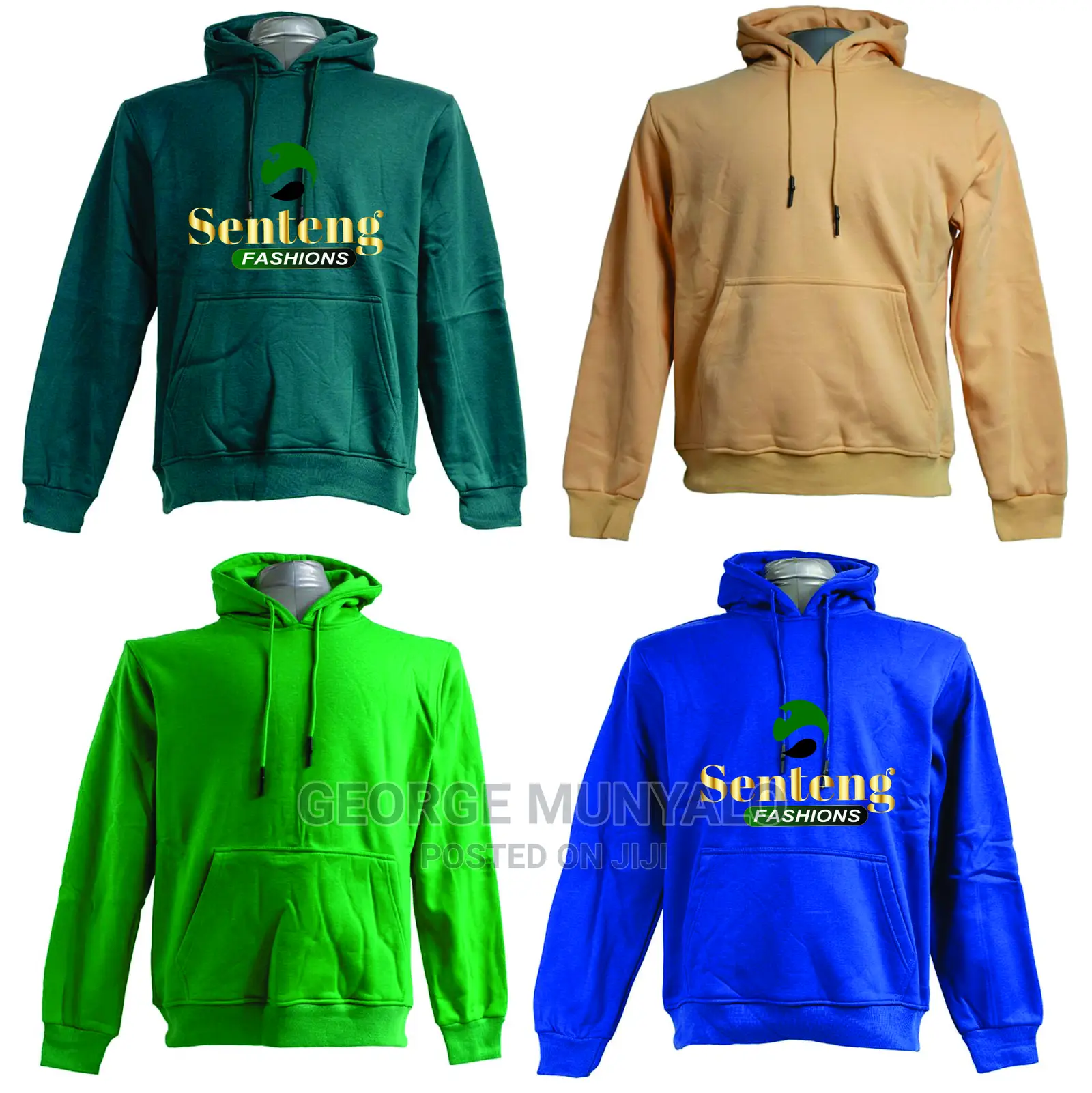 Heavy Plain Hoodies
