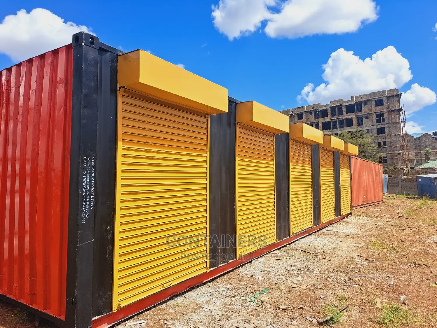 40ft Container Stalls-Exact Unit Available