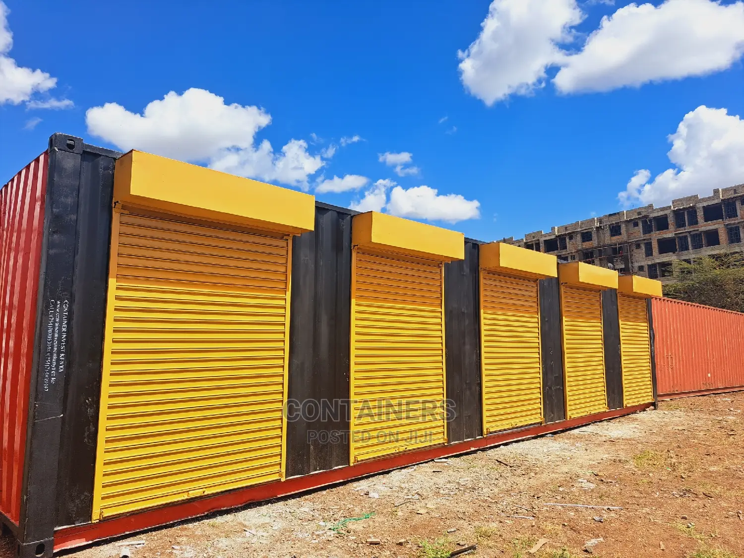 Container Stall Available at a Fair Price