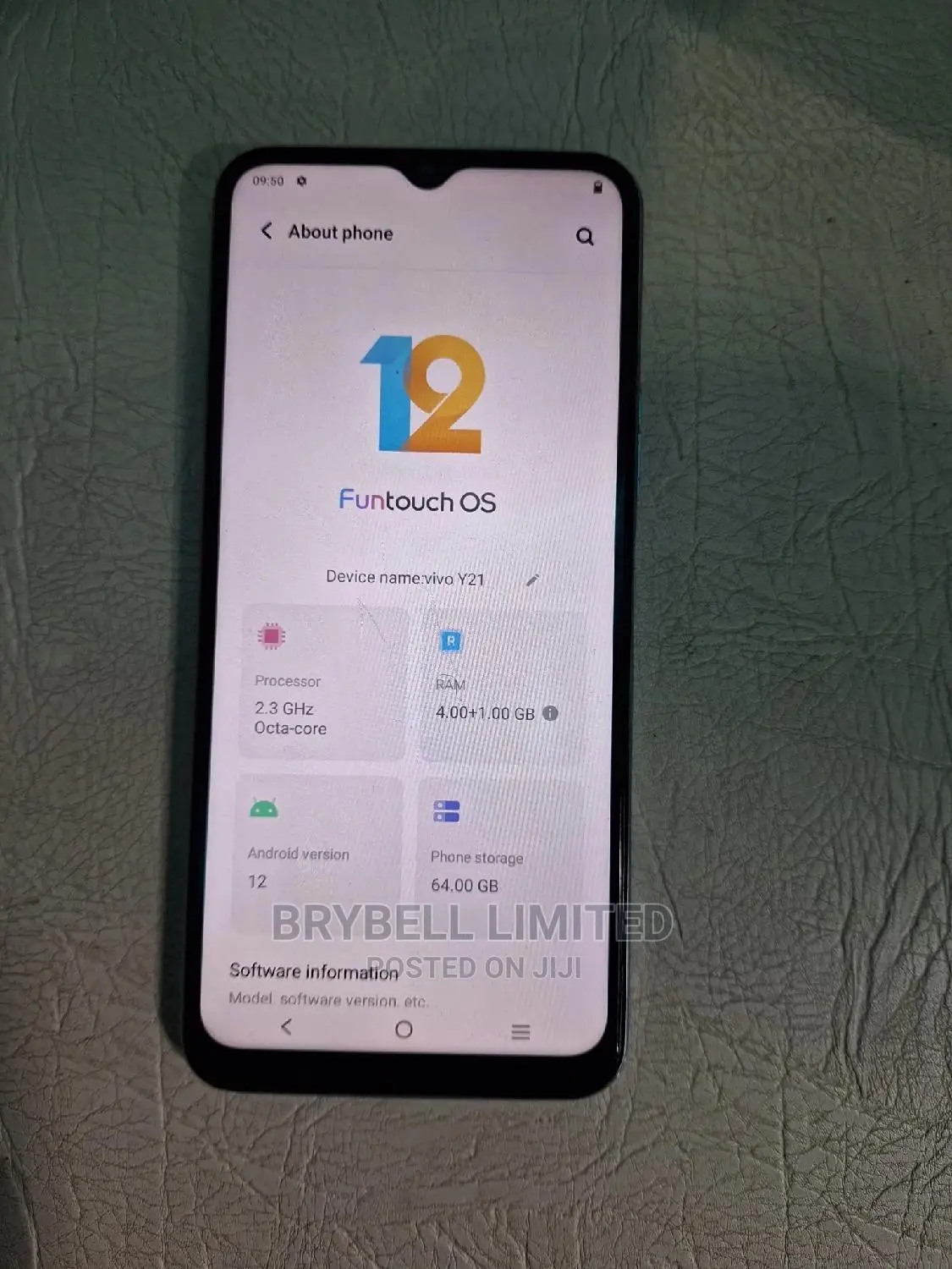 Vivo Y21 64 GB Blue